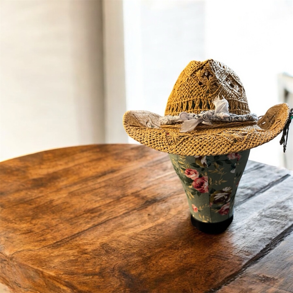 Unisex Straw Cowboy Hat